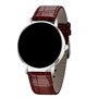 Correia Universal 20mm Amazfit Bip / GTS / Bip Lite / Huawei / Samsung / COOL Couro Sintético Marrom