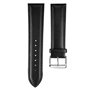 Correia Universal 20mm Amazfit Bip / GTS / Bip Lite / Huawei / Samsung / COOL Couro Sintético Preto