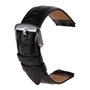 Correia Universal 20mm Amazfit Bip / GTS / Bip Lite / Huawei / Samsung / COOL Couro Sintético Preto