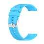 Correia Universal 22mm Amazfit GTR / Stratos / Huawei / Samsung / COOL Borracha Azul Céu