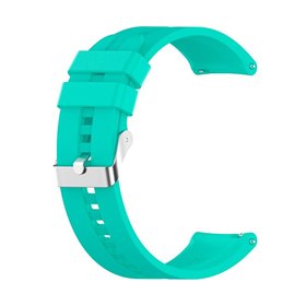 Correia Universal 22mm Amazfit GTR / Stratos / Huawei / Samsung / COOL Borracha Mint