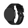 Correia Universal 22mm Amazfit GTR / Stratos / Huawei / Samsung / COOL Borracha Preto