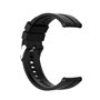 Correia Universal 22mm Amazfit GTR / Stratos / Huawei / Samsung / COOL Borracha Preto