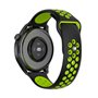 Correia Universal 22mm Amazfit GTR / Stratos / Huawei / Samsung / COOL Borracha Preto-Verde