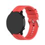 Correia Universal 22mm Amazfit GTR / Stratos / Huawei / Samsung / COOL Borracha Vermelho
