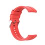 Correia Universal 22mm Amazfit GTR / Stratos / Huawei / Samsung / COOL Borracha Vermelho