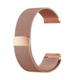 Correia Universal 22mm Amazfit GTR / Stratos / Huawei / Samsung / COOL Metal Rose Gold