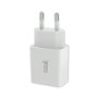 Entrada de carregador de rede universal 2 x USB COOL 2,4 Amps Branco