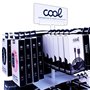 Expositor de Mesa COOL Metal Giratório para Acessórios (Branco)