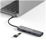 Hub universal COOL 5 em 1 Tipo C (3 x USB 3.0 + SD + Micro SD)