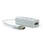 Hub Universal USB 2.0 COOL 4 Portas USB Branco