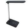 Lâmpada LED + Base de carregamento sem fio Qi COOL Fold preta