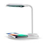 Lâmpada LED + Qi COOL Base de carregamento sem fio branca
