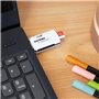 Leitor USB de cartão de memória universal COOL (tudo em um) Branco