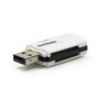 Leitor USB de cartão de memória universal COOL (tudo em um) Branco