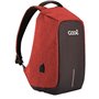 Mochila para laptop 15-16" COOL Memphis Preto-Vermelho"