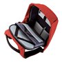 Mochila para laptop 15-16" COOL Memphis Preto-Vermelho"