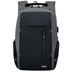 Mochila para laptop 15-16" COOL Report Preto-Cinza"