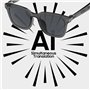 Óculos Inteligentes COOL AI Óculos de Sol Inteligentes Unisex Pretos (Chamadas, Música, Tradução)