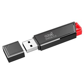 Pen Drive USB x256 GB 3.0 COOL Lancer Vermelho