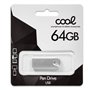 Pen Drive USB x64 GB 2.0 COOL Metal KEY Prata