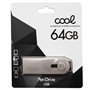 Pen Drive USB x64 GB 2.0 COOL Optimus Silver