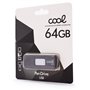 Pen Drive USB x64 GB 2.0 COOL Preto Básico
