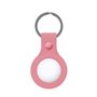 Porta-chaves de proteção COOL compatível com AirTag Silicone Rosa