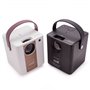 Projetor compacto COOL Rainbow 3000 lúmens alto-falante integrado + HDMI/SD/USB + espelho Wifi (branco)
