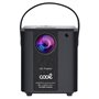 Projetor compacto COOL Rainbow 3000 lúmens alto-falante integrado + HDMI/SD/USB + espelho Wifi (preto)