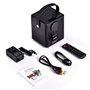 Projetor compacto COOL Rainbow 3000 lúmens alto-falante integrado + HDMI/SD/USB + espelho Wifi (preto)