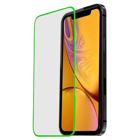Protetor de ecrã de vidro temperado COOL para iPhone XR / iPhone 11 (Néon)
