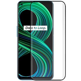 Protetor de ecrã de vidro temperado COOL para Realme 8 5G / Narzo 30 5G (FULL 3D)