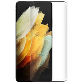 Protetor de ecrã de vidro temperado COOL para Samsung G998 Galaxy S21 Ultra (Curvo)