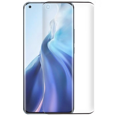 Protetor de ecrã de vidro temperado COOL para Xiaomi Mi 11 / Mi 11 Pro / Mi 11 Ultra (Curvo)