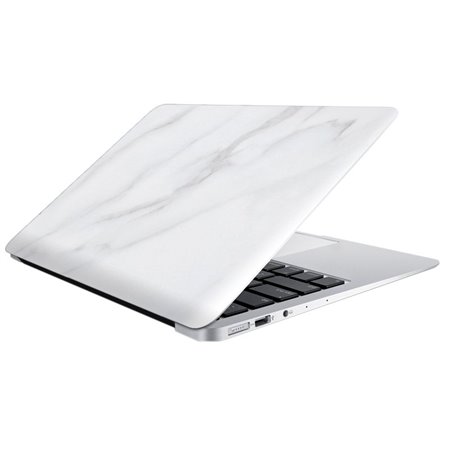 Protetor de vinil traseiro colorido para laptop Devia 15 &39&39" mármore branco"