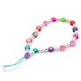 Pulseira universal para smartphone COOL com pingente de pérolas mix