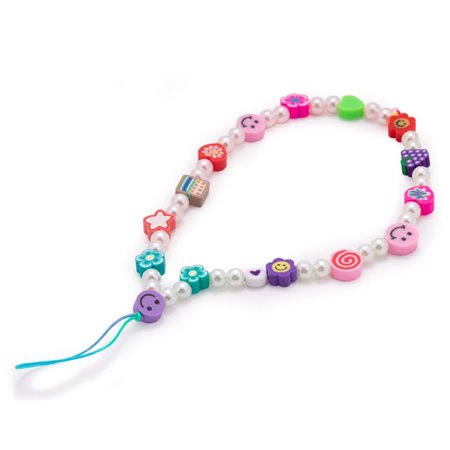 Pulseira universal para smartphone COOL com pingente de pérolas mix