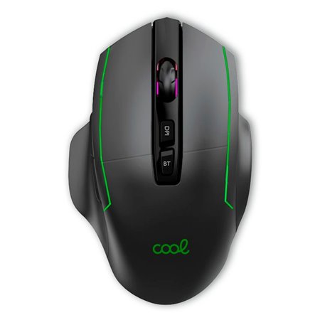 Rato sem fio + Bluetooth 2 em 1 (recarregável) Gaming Led RGB COOL Lagoon