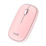 Rato Silencioso Sem Fios 2 em 1 (Bluetooth + Adaptação USB) COOL Slim Rosa