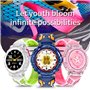 Smartwatch COOL Clever Silicone Azul (Chamadas, Esporte, Saúde)