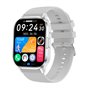 Smartwatch COOL Delta Silicone Cinza (Amoled, Chamadas, Esporte, Saúde)