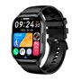 Smartwatch COOL Delta Silicone Preto (Amoled, Chamadas, Esporte, Saúde)