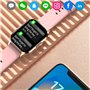 Smartwatch COOL Delta Silicone Rosa (Amoled, Chamadas, Esporte, Saúde)