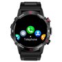 Smartwatch COOL Ecrã AMOLED Adventure Preto (Chamadas, Esporte, Saúde)