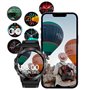 Smartwatch COOL Ecrã AMOLED Adventure Preto (Chamadas, Esporte, Saúde)
