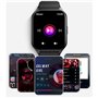 Smartwatch COOL Ecrã Amoled Curved Cinza Escuro (Chamadas, Esporte, Saúde)