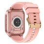 Smartwatch COOL Ecrã Amoled Curved Rosa (Chamadas, Esporte, Saúde)