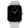 Smartwatch COOL Forest Silicone Prata (Chamadas, Esporte, Sono, Câmera)