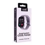 Smartwatch COOL Forest Silicone Prata (Chamadas, Esporte, Sono, Câmera)